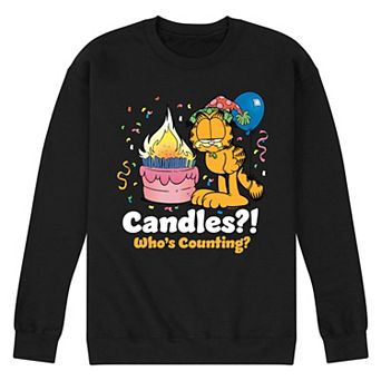 Men's Garfield Candles Who's Counting Graphic Tee