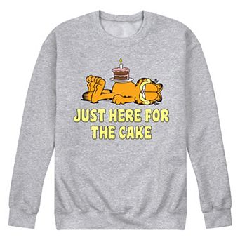 Men's Garfield Just Here For Cake Graphic Tee