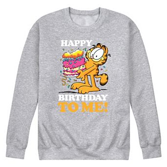 Men's Garfield Happy Birthday To Me Graphic Tee