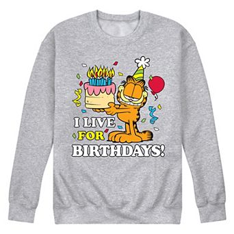 Men's Garfield Life For Birhdays Graphic Tee