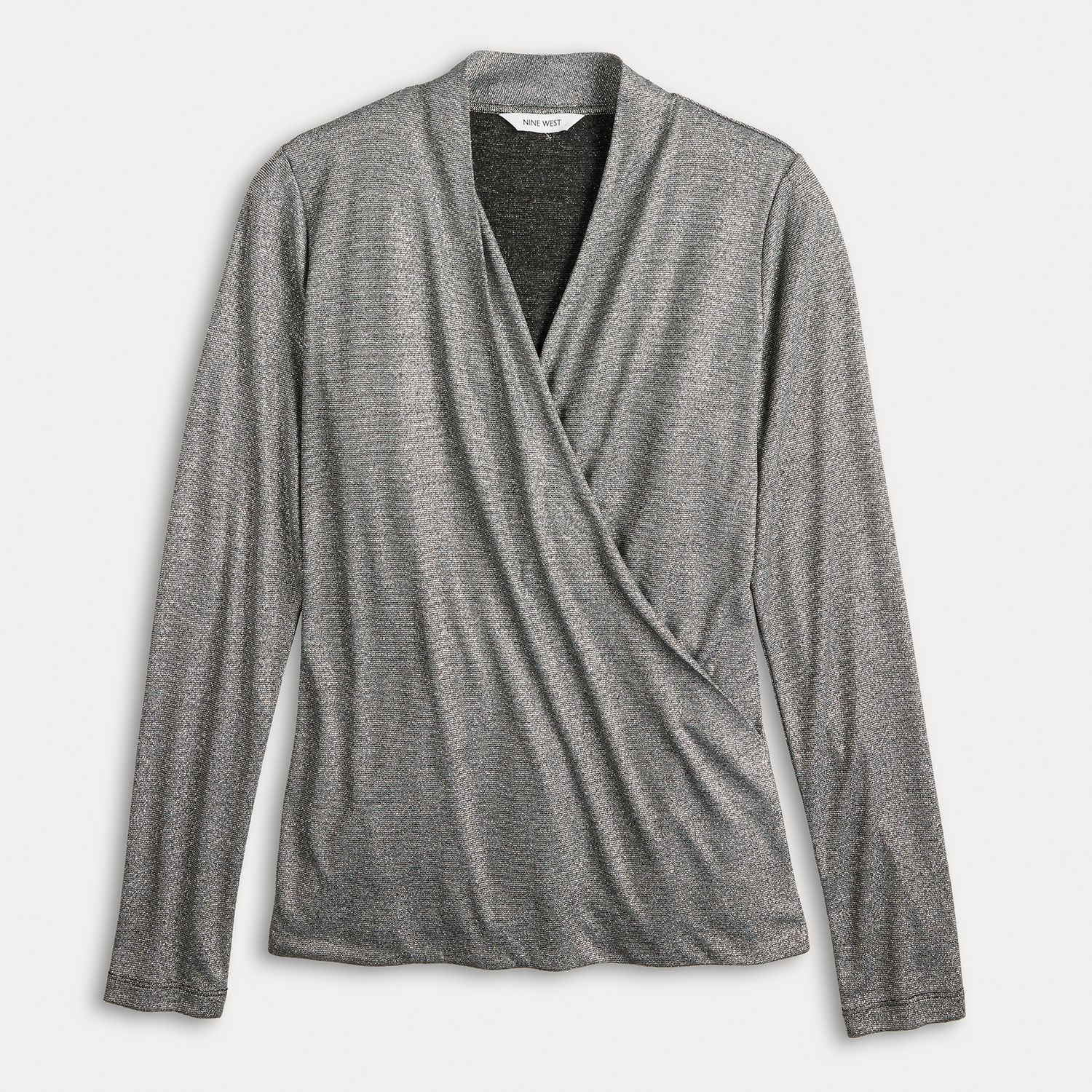 NINE WEST Georgia Printed Top – Stylish Gathered Back Pullover In 100% Viscose - View #10