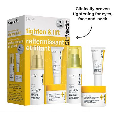 Tighten & Light Power Starters Trio Kit for Face, Eye and Neck