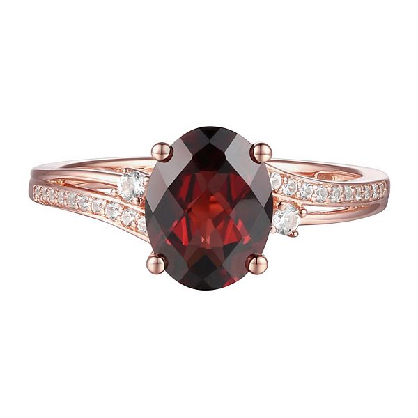 Kohls deals garnet ring