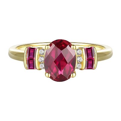 Kohls white sapphire ring outlet