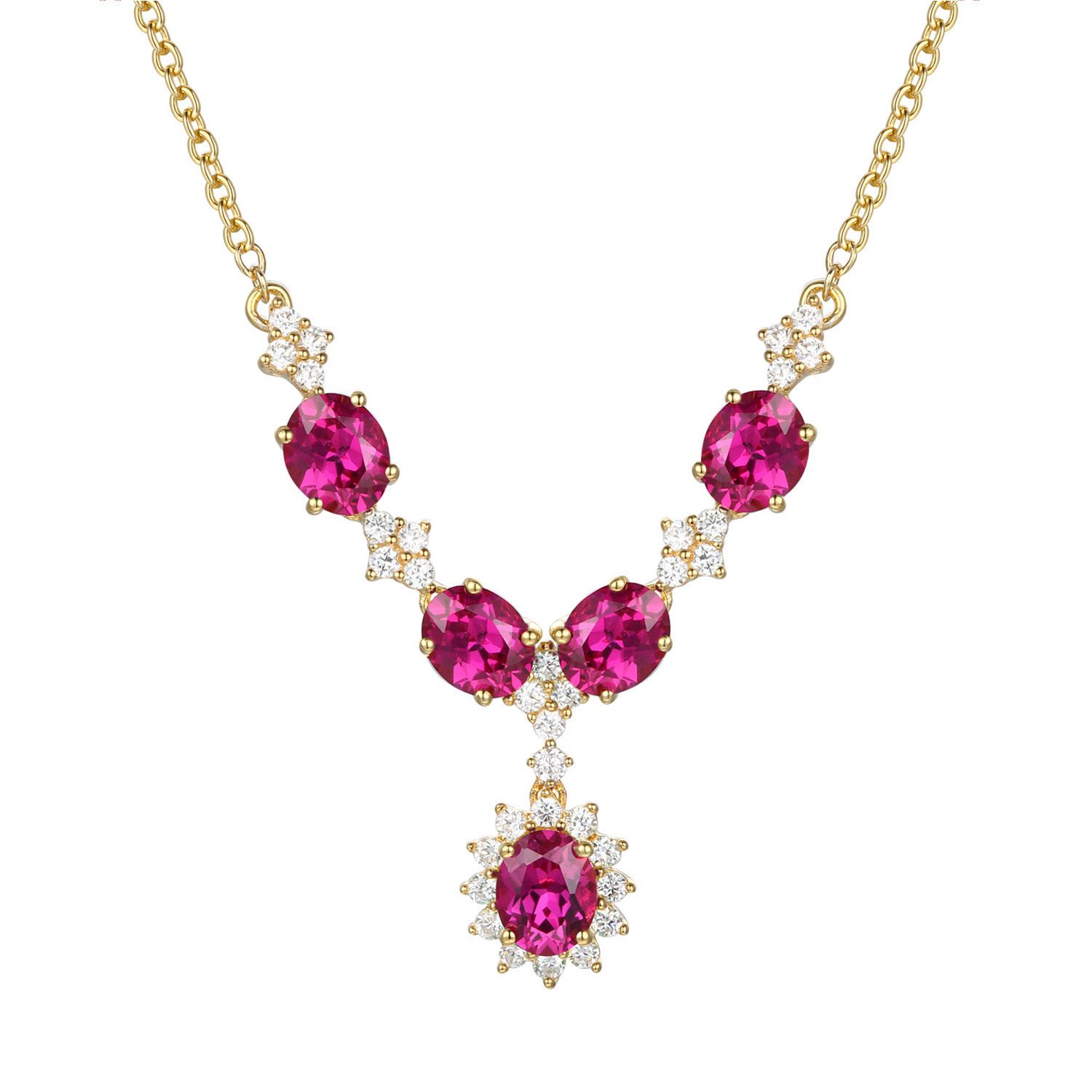 Affordable Ruby Necklaces Kohls