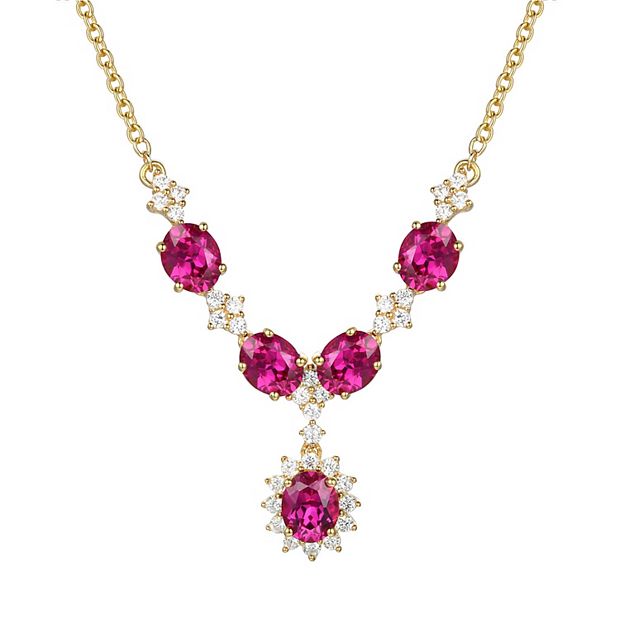 Kohls ruby store jewelry