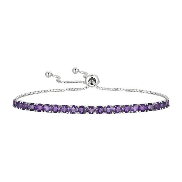 Kohls on sale amethyst bracelet