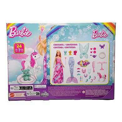 Barbie® Dreamtopia Advent Calendar with Doll and 24 Surprises