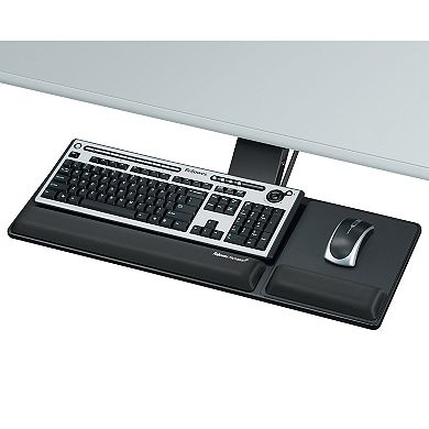 Fellowes Designer Suites Adjustable Compact Keyboard Tray