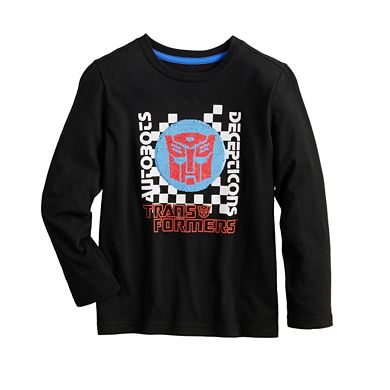 Boys 4-12 Jumping Beans® Transformers Factions Flip Sequin Graphic Tee