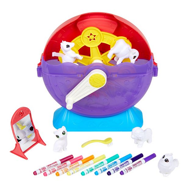  Crayola - Washimals, Super Ferris Wheel Spin and Bath Set,  Coloring and Bathing Puppies, Game and Gift for Kids, Age 3+, 74-7458 :  Toys & Games