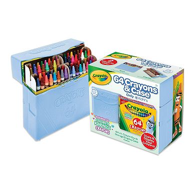 Crayola 64-ct. Crayons with Carrying Case