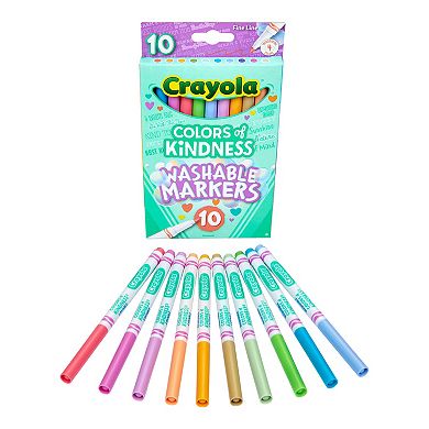 Crayola 10-ct. Colors of Kindness Fine Line Washable Markers