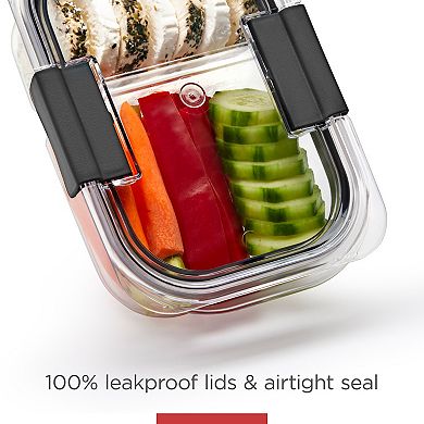 Rubbermaid Brilliance 2.85-Cup Food Storage Container