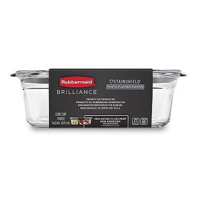 Rubbermaid Brilliance 2.85-Cup Food Storage Container
