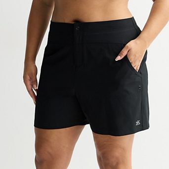 Plus Size ZeroXposur UPF 30+ Hybrid Swim Shorts