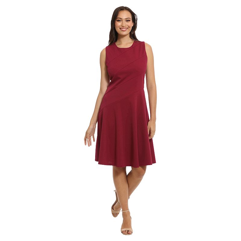 Kohls hot sale maroon dress