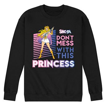 Men's She-Ra Don't Mess Princess Graphic Fleece Pullover