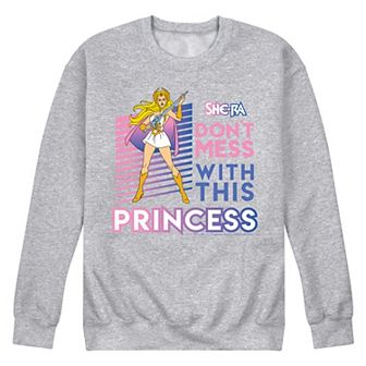 Men's She-Ra Don't Mess Princess Graphic Fleece Pullover
