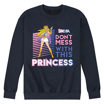 Men's She-Ra Don't Mess Princess Graphic Fleece Pullover