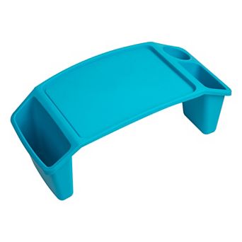 Mind Reader Sprout Collection Portable Desk / Breakfast Tray with Side Storage Pockets