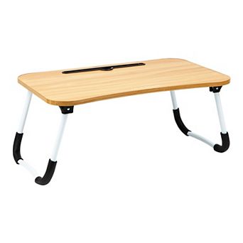 Mind Reader Woodland Collection Portable and Collapsible Laptop Desk / Breakfast Table