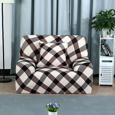 Household Polyester Elastic 1 Seat Sofa Chair Cover Slipcover