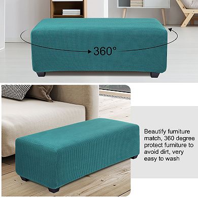 Stretch Ottoman Cover Slipcover Furniture Covers X Large