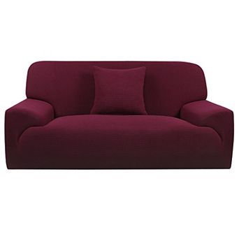 Jacquard Sofa Covers Stretch Thick Couch Slipcover Two Seater