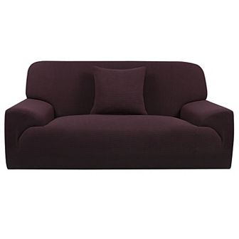 Jacquard Sofa Covers Stretch Thick Couch Slipcover Two Seater