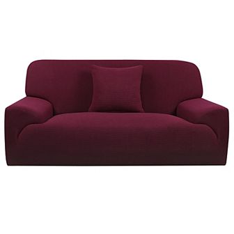 Jacquard Sofa Covers Stretch Thick Couch Slipcover Four Seater