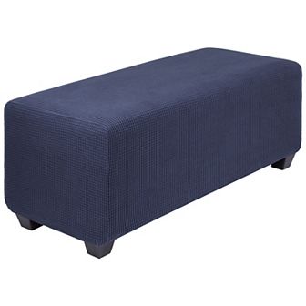 Stretch Stool Cover Slipcover Furniture Covers Fit for Length 51-76cm