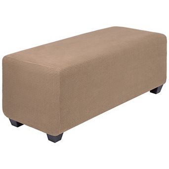 Stretch Stool Cover Slipcover Furniture Covers Fit for Length 84-102cm
