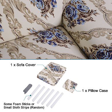 US Ship Stretch Chair Sofa Covers Seater Couch Cover Slipcover