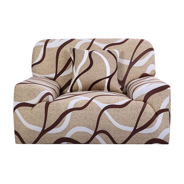 Stretch Sofa Slipcover Elastic Sofa Cover Chair Furniture Slipcovers Floral Couch Cover