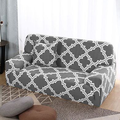 Floral Sofa Covers Stretch Thick Two Seater Slipcover Couch Covers