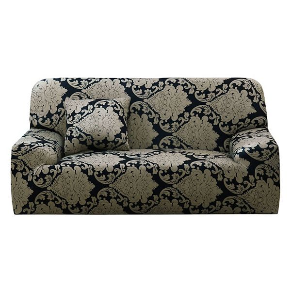 Stretch Sofa Cover Printed Couch Covers for Cushion Couch Slipcovers with One Free Pillowcase