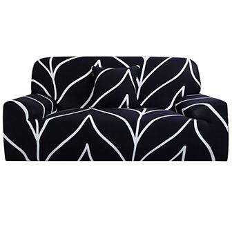 Sofa Couch Covers 1 pc Polyester Spandex Fabric Stretch Floral Slipcover