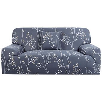 Printed Sofa Cover Stretch Couch Cover Sofa Slipcovers with One Pillow Case