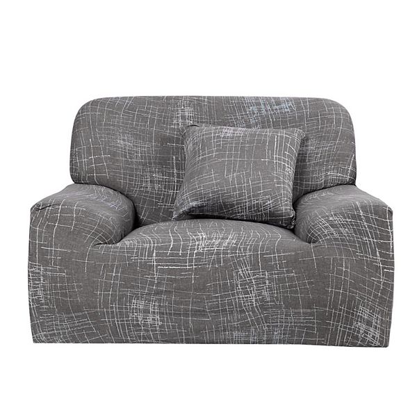 Stretch Sofa Cover Slipcover Fitted Couch Covers Stylish Furniture with One Cushion Case