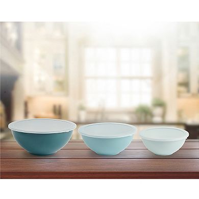 Food Network™ 3-pc. Melamine Bowls with Lids Set