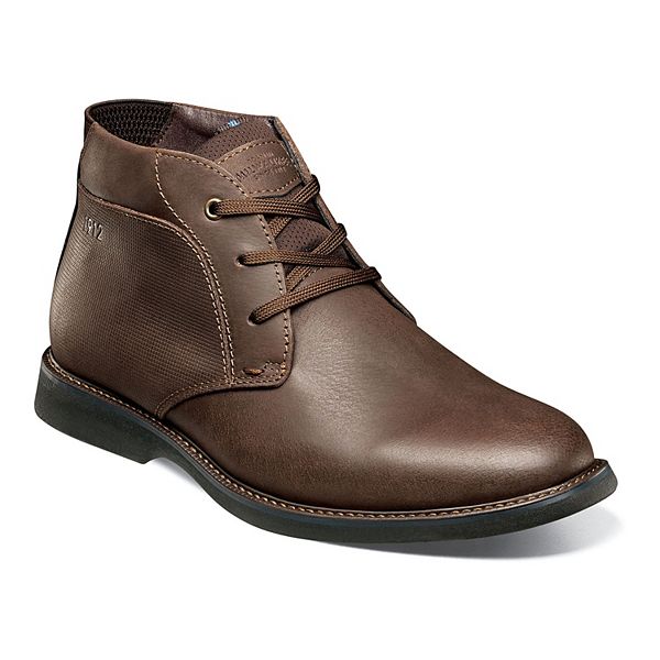 Nunn Bush® Otto Men's Leather Plain Toe Chukka Boots