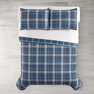 The Big One® Deshawn Plaid Reversible Quilt Set