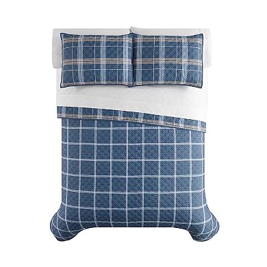 The Big One® Deshawn Plaid Reversible Quilt Set