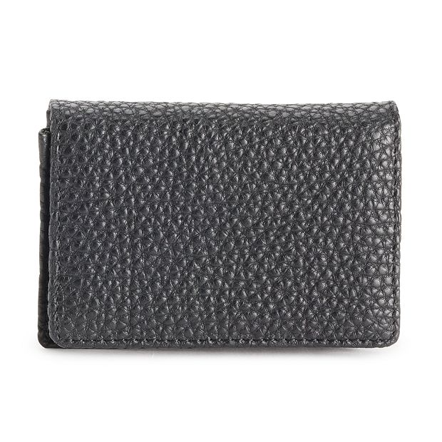 Leather Business Card Holder, Leather Coin Purse Driver's
