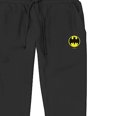 Men's DC Comics Batman Classic Logo Banded Bottom Pajama Pants