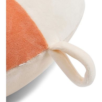 Juvale Kid's Cat Travel Pillow, Memory Foam, for Airplanes, Car Rides, Train Commutes (11.8 x 11.8 x 3.9 in)