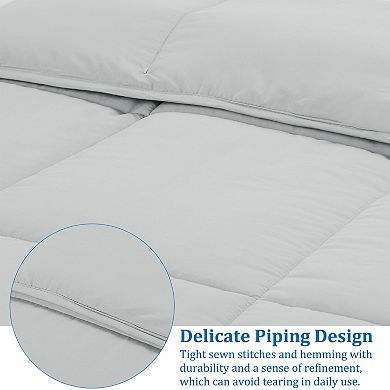 Quilt Soft Lightweight Down Alternative Comforter King Size