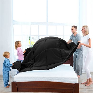 Quilt Soft Lightweight Down Alternative Comforter Twin Size
