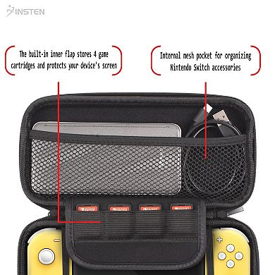 Case Cover Compatible With Nintendo Switch Lite, Black